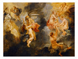 The Three Fates Spinning the Destiny of Marie De Medicis, Triumph of Truth Giclee Print by Peter Paul Rubens