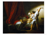 The Bolt Giclee Print by Jean-Honoré Fragonard