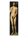 Adam, Left Outer Side of a Small Triptych Altar of Saint John the Baptist Giclee Print by Hans Memling