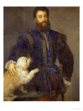Federigo Gonzaga, 1st Duke of Mantua (1500-1540) Giclee Print by Titian (Tiziano Vecelli) 