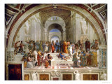 School of Athens, circa 1510-1512, One of the Murals Raphael Painted for Pope Julius II Wydruk giclee autor Raphael School of Athens, circa 1510-1512, One of the Murals Raphael Painted for Pope Julius II Wydruk giclee autor Raphael