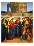 Marriage of the Virgin, 1504 Reproduction procédé giclée par Raphael 