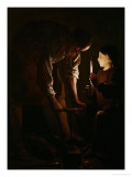 Saint Joseph the Carpenter, 1642 Giclee Print by Georges de La Tour