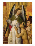 An Angel Leading the Righteous to Paradise, a Golden Cathedral reproduction procédé giclée par Rogier van der Weyden