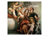 Allegory of Love: The Happy Union, Around 1570 Giclee Print by Paolo Veronese