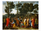 Nicolas Poussin - Christ Handing the Keys to Saint Peter Digitálně vytištěná reprodukce Nicolas Poussin - Christ Handing the Keys to Saint Peter Digitálně vytištěná reprodukce