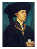 Philip the Good, Duke of Burgundy (1396-1467) reproduction procédé giclée par Rogier van der Weyden