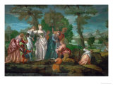 Moses Saved from the Waters Giclee Print by Paolo Veronese