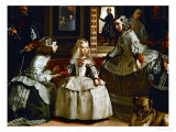 Las Meninas (The Maids of Honour), Detail Giclée-Druck von Diego Velázquez