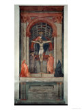 Trinita, 1427, Fresco Giclee Print by Masaccio 