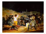 The Third of May, 1808, Painted in 1814 Reproduction procédé giclée par Francisco de Goya