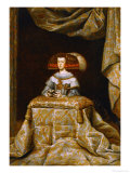 Maria Anna of Austria (1634-1696), Second Spouse of Philip IV, Praying Giclee Print by Diego Velázquez