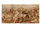 Henry IV (1553-1610) in the Battle of Ivry Giclee Print by Peter Paul Rubens