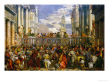The Wedding at Cana, Photograph Before Restoration Giclée-Druck von Paolo Veronese