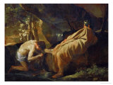Midas at the Source of the River Pactole, circa 1626-1627 Giclee Print by Nicolas Poussin
