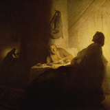 Christ at Emmaus Giclee Print by Rembrandt van Rijn 