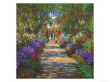 The Artist's Garden at Giverny, 1902 Giclée-Druck von Claude Monet