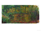 The Bridge at Giverny, 1918 Giclee Print by Claude Monet