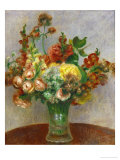 Flowers in a Vase, 1898 Giclee Print by Pierre-Auguste Renoir