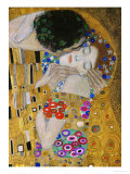 The Kiss, Der Kuss, Close-Up of Heads Giclee Print by Gustav Klimt