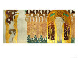 The Final Chorus of Beethoven's 9th Symphony Giclée-Druck von Gustav Klimt