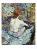 La Toilette, 1896 Reproduction procédé giclée par Henri de Toulouse-Lautrec