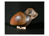 Screech Owl Perfume Container, Proto-Corinthian Ceramic, 7th BCE Giclee Print