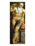 Silen, or a Faun, Painted for the Torre De La Parada Giclee Print by Peter Paul Rubens