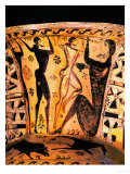 The Blinding of Polyphemus, 7th circa BCE, Early Attic Amphora, Black-Figured Giclee Print