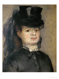 Mme. Henriette Darras, Wife of Capt. Paul Darras, 1873 Giclee Print by Pierre-Auguste Renoir