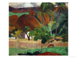Apatarao (District of Papeete, Capital of Tahiti), 1893 Giclée-Druck von Paul Gauguin