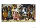 Romulus, Victorious Against Acron, Carries Acron's Body to the Temple of Jupiter, 1812 reproduction procédé giclée par Jean-Auguste-Dominique Ingres