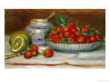 Strawberries, circa 1905 Reproduction procédé giclée par Pierre-Auguste Renoir