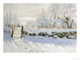 The Magpie, 1868-69 Giclee Print by Claude Monet The Magpie, 1868-69 Giclee Print by Claude Monet