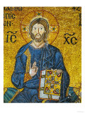 Christ, from the Votive Mosaic in the South Gallery, 11th Century Reproduction procédé giclée
