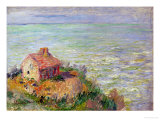 The Shack of the Customs Officials, Afternoon; 1882 Giclee Print by Claude Monet