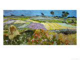 The Plain at Auvers, c.1890 Giclee Print by Vincent van Gogh