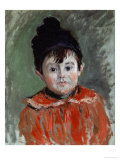 Portrait of Michel with Bonnet and Pompon, 1880 Giclee Print by Claude Monet