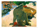 What, You are Jealous Giclee Print by Paul Gauguin