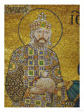 Emperor Constantine IX Monomachos (1042-1054) Holding the Money-Bag with the Church's Endowment Giclee Print