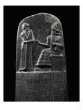 The Code of Hammurabi (1792-1750 BCE), 282 Laws reproduction procédé giclée