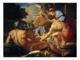 Moses Exposed by His Mother Giclée-Druck von Nicolas Poussin