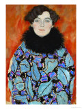 Mrs. Johanna Staude Giclee Print by Gustav Klimt