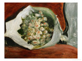Bouquet in a Loge Reproduction procédé giclée par Pierre-Auguste Renoir