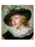 Portrait D'Un Jeune Homme, Portrait of a Young Man Giclee Print by Jean-Honoré Fragonard