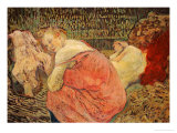 Deux amies Reproduction procédé giclée par Henri de Toulouse-Lautrec