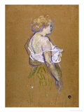Lucie Bellanger, circa 1895-1896 Giclee Print by Henri de Toulouse-Lautrec