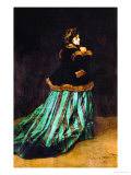 Camille Monet, the Painter's First Wife (1847-1879) Giclee Print by Claude Monet