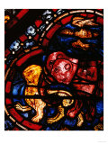 The Animals Leaving Noah's Ark, Stained Glass reproduction procédé giclée