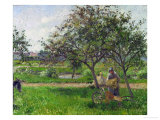 Barrow in the Orchard, circa 1881 Lámina giclée por Camille Pissarro Barrow in the Orchard, circa 1881 Lámina giclée por Camille Pissarro